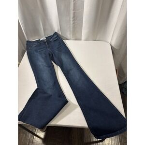 Kancan Dark Wash Estilo Flare Leg Jeans Womens Size 5/26